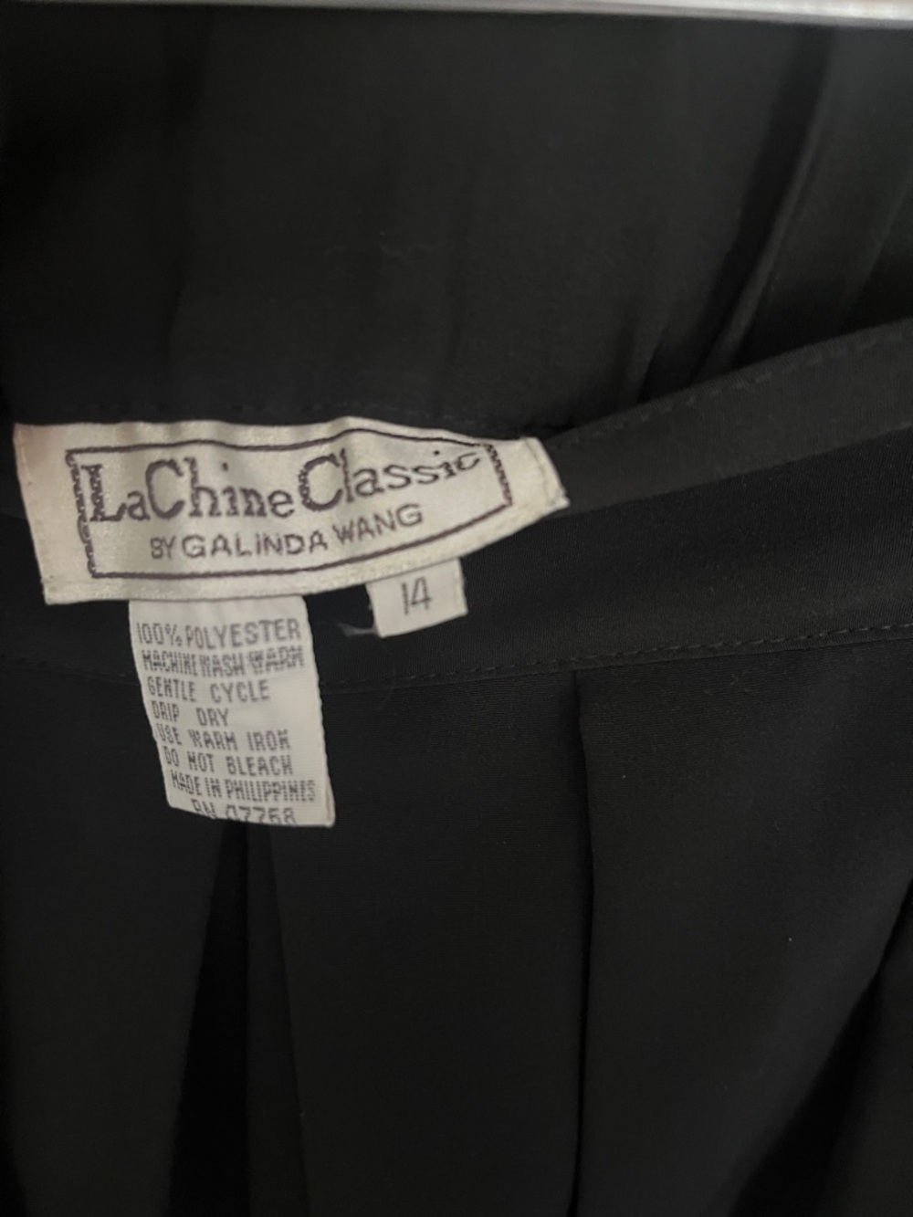 Vintage harem pants, lightweight, pockets, Galinda Wang, chine Classic - Picture 3 of 5